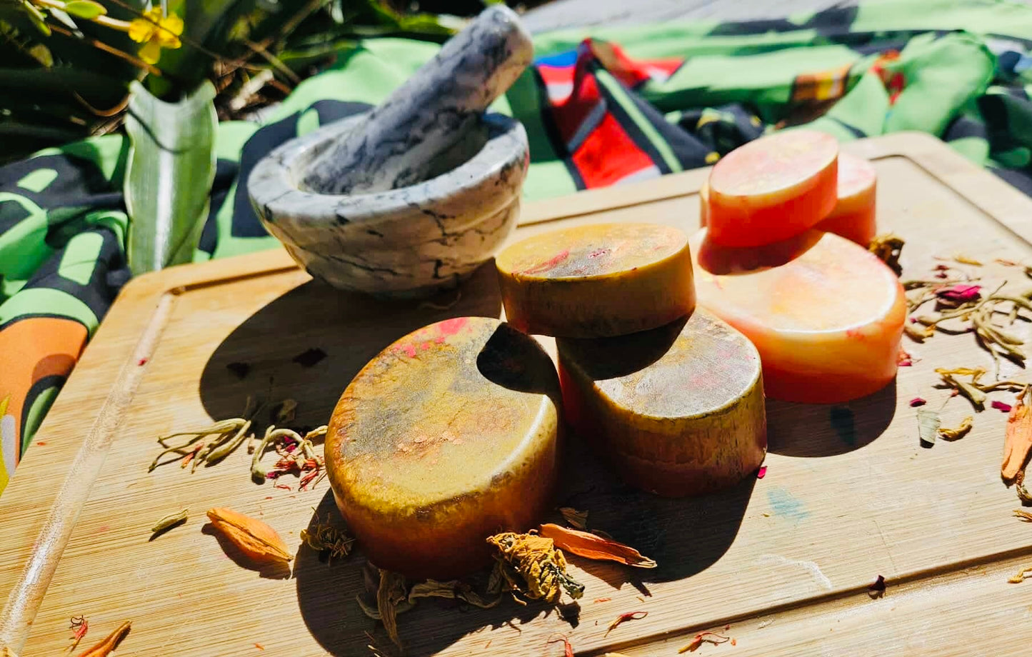 Zodiac Soaps: Sun Soap classic & with Tumeric