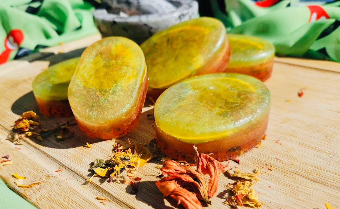 Zodiac Soaps: Leo (Layered)