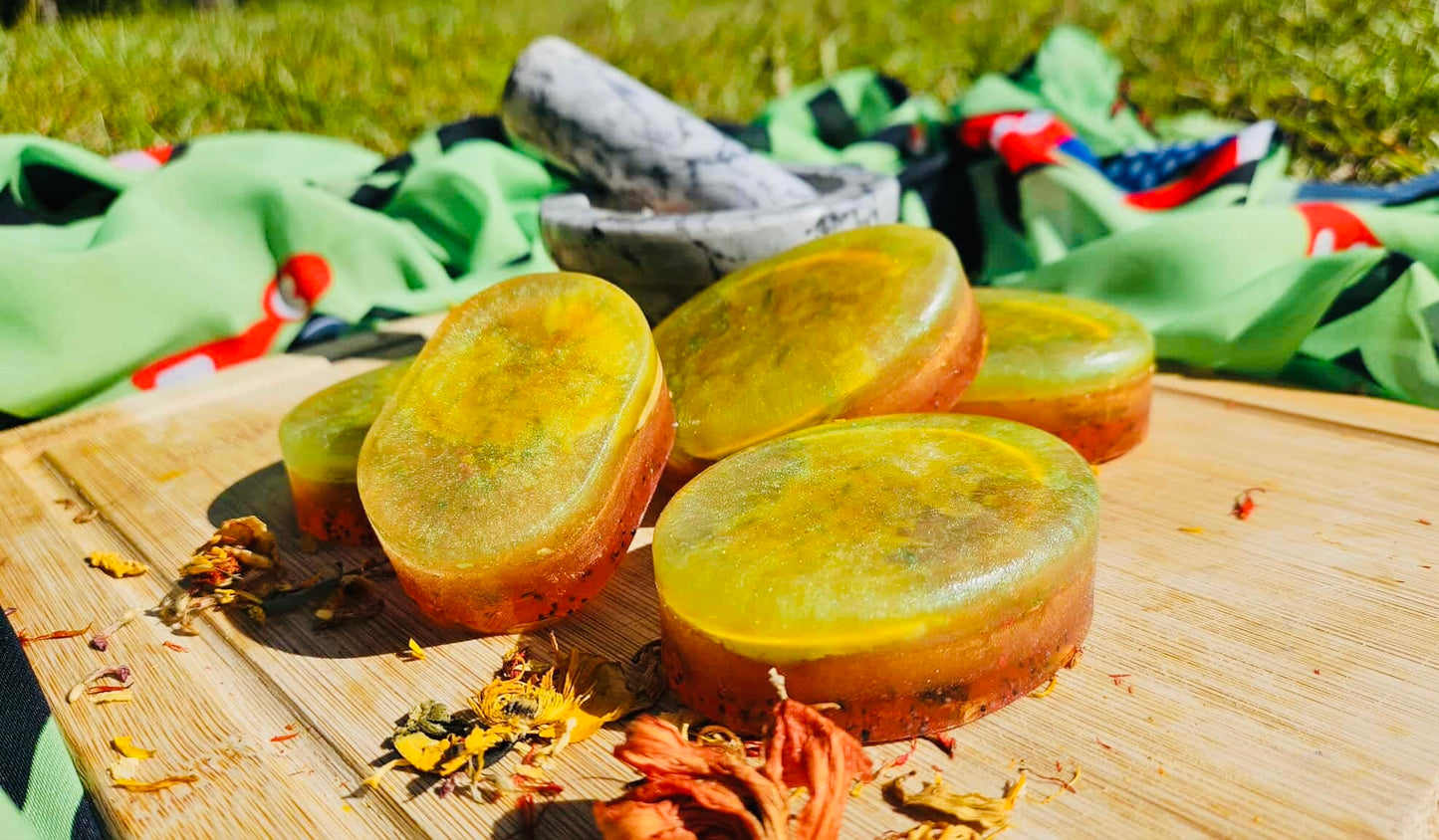 Zodiac Soaps: Leo (Layered)