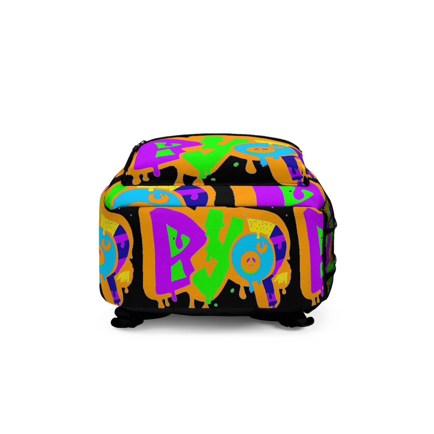 BYOP “Graffiti” Orange light weight Backpack