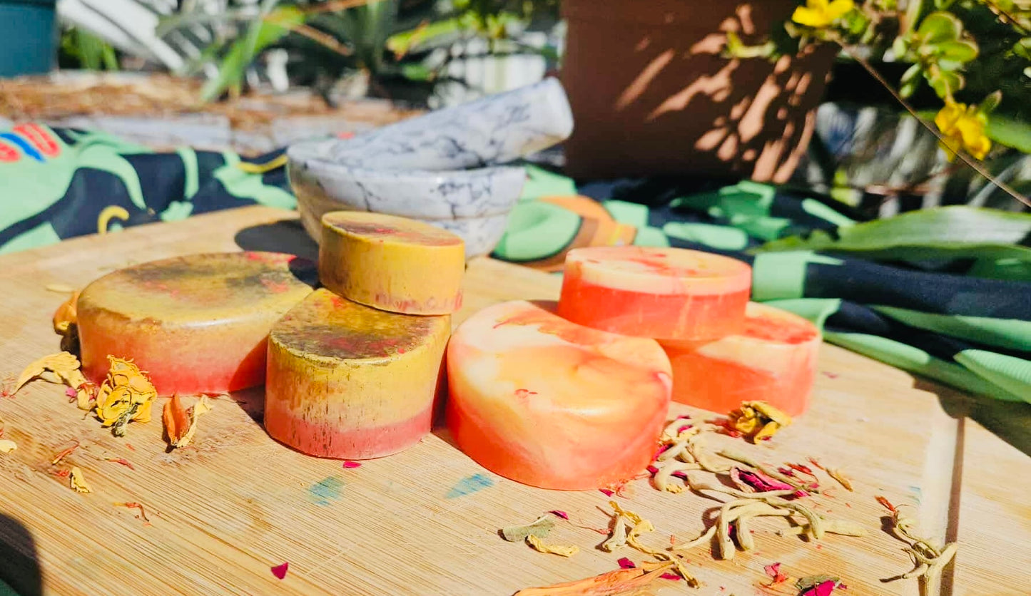 Zodiac Soaps: Sun Soap classic & with Tumeric
