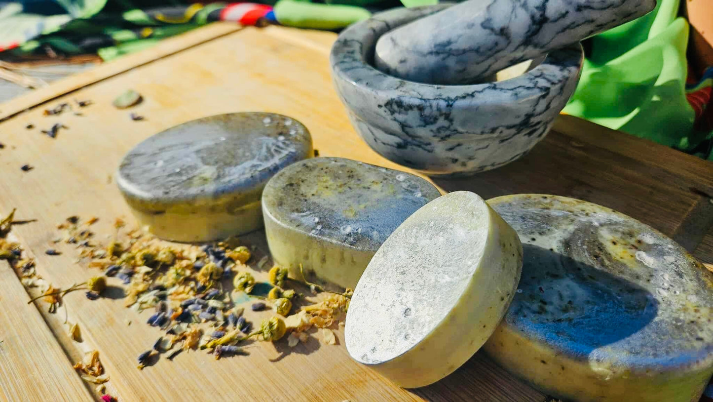 Zodiac Soaps: Moon Soap (Layered)