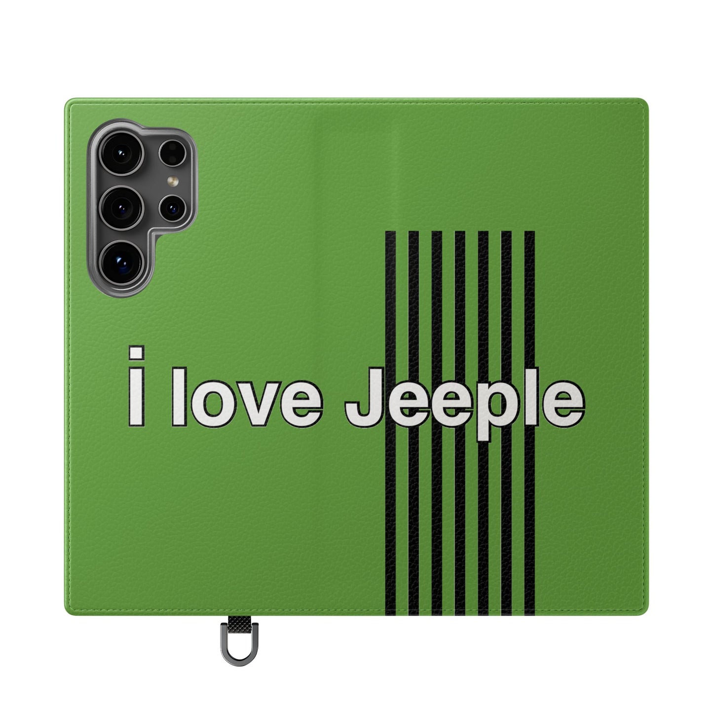 Jeeple Love Flip Cases - Stylish Phone Wallet, Gift for Jeep Lovers, Travel Accessory, Customizable Phone Cover, Eco-Friendly Design