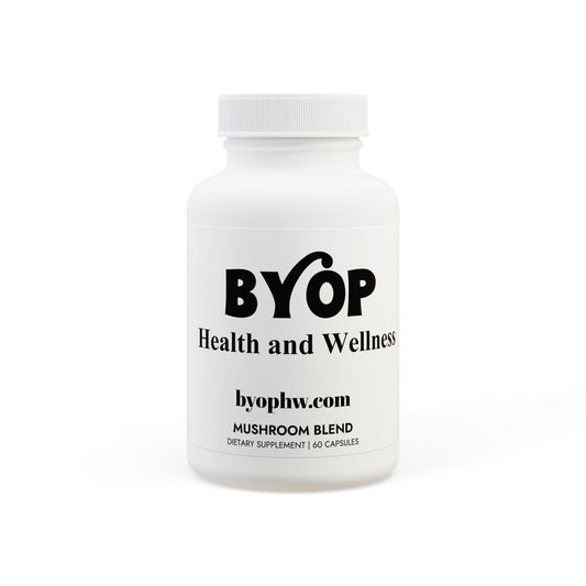 BYOP H&W Mushroom Blend Supplement (60 Capsules)