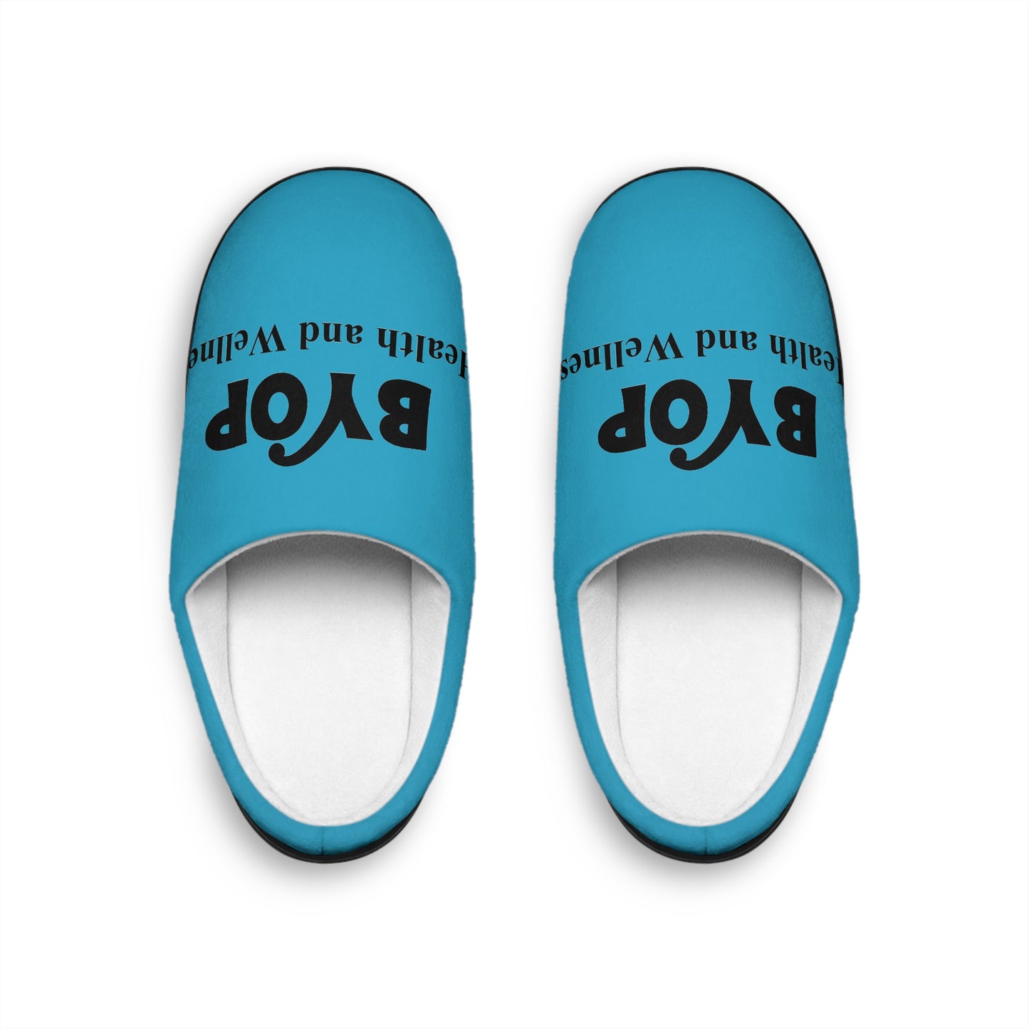 BYOP H&W Cozy Health Reminder Slippers, Women's Indoor Slippers, Comfy Slippers, Gifts for Her, Relaxation, Home Footwear, Stress Relief