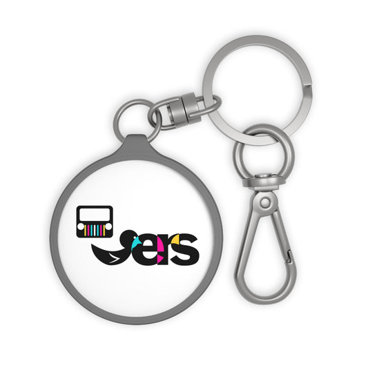 “Duckers” Black 2 Vibrant Keyring Tag, Personalized Gift, Fun Accessory, Car Enthusiast Keychain, Unique Bag Charm