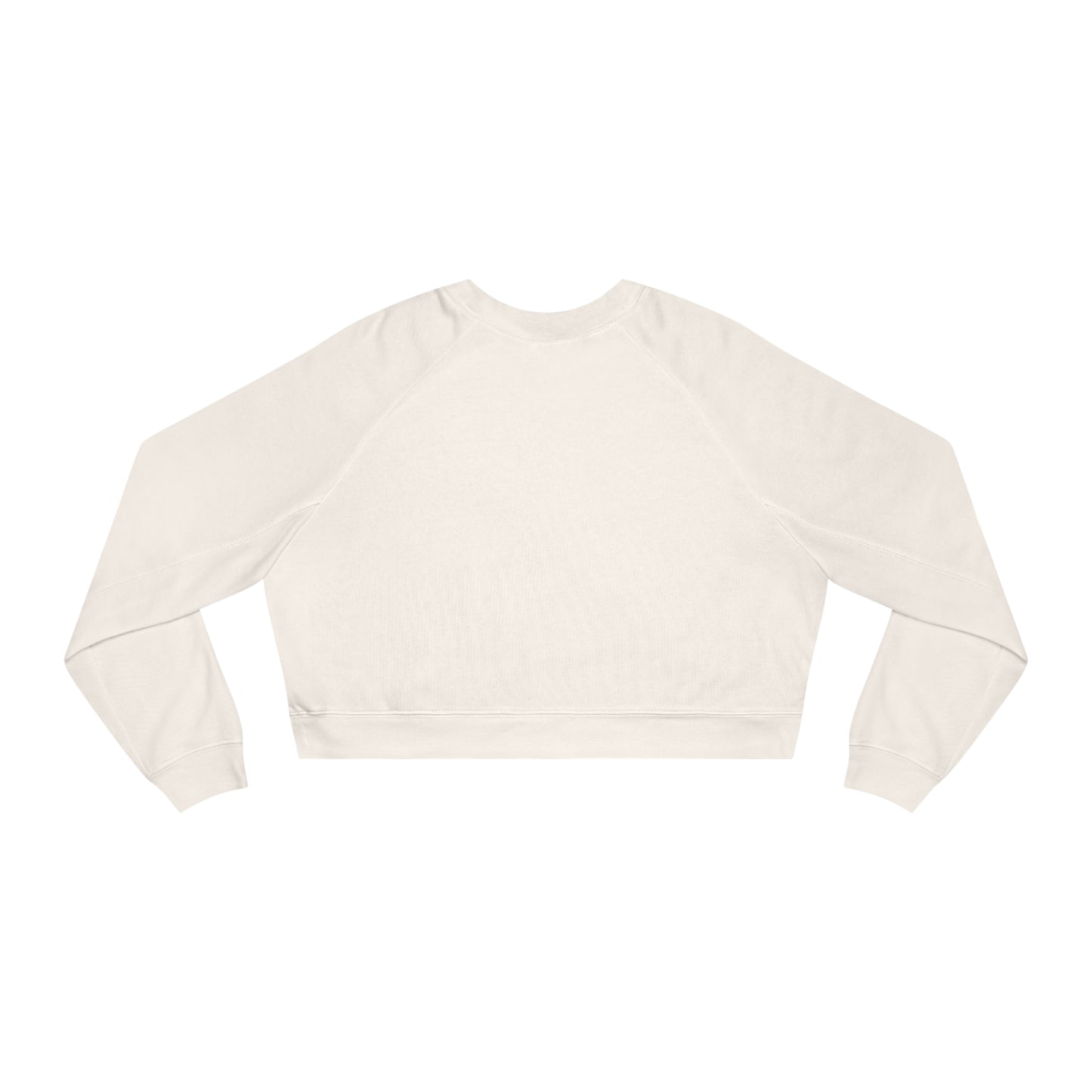 BYOP “Wisdom” Women's Cropped Fleece Pullover