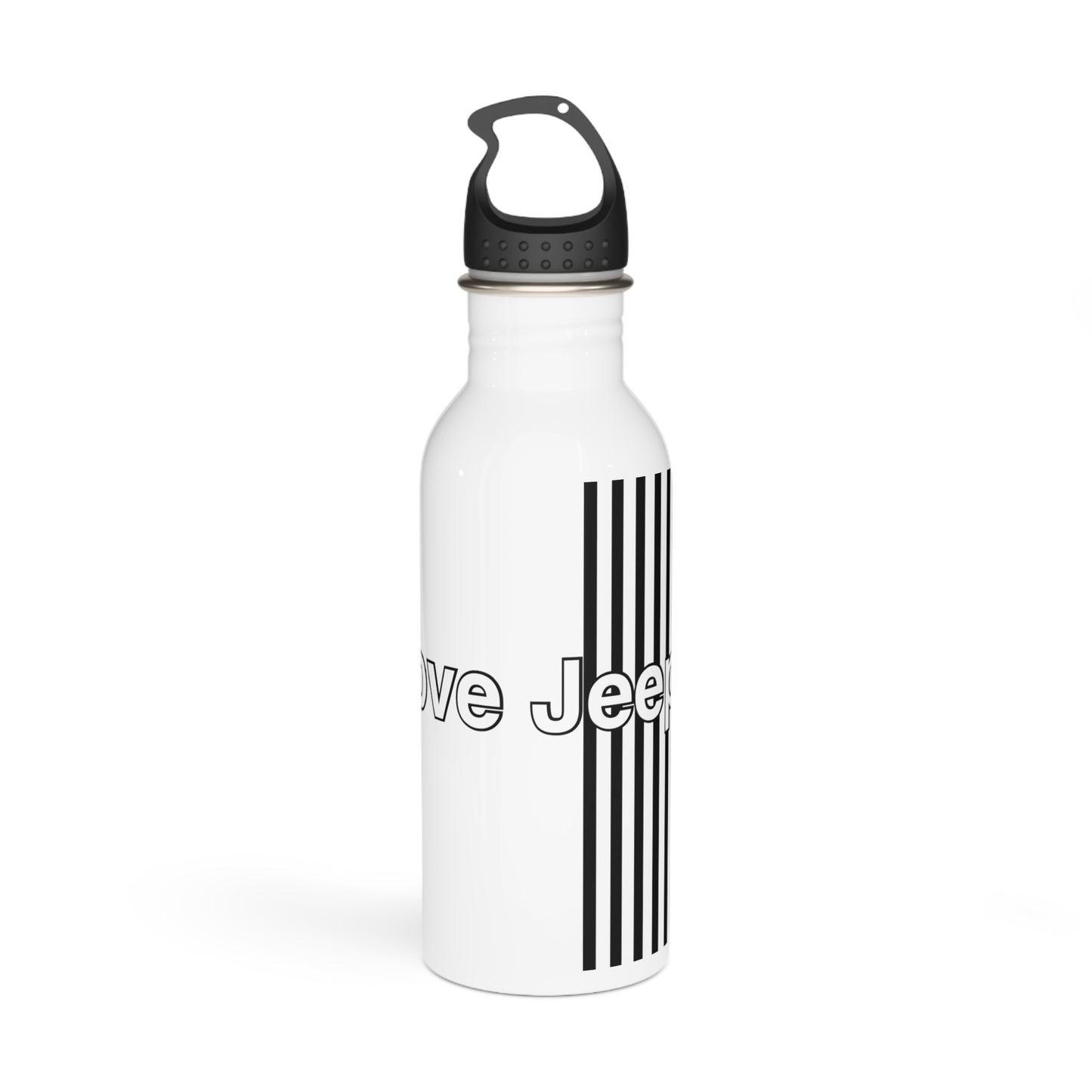 “I Love Jeeple” Stainless Steel Water Bottle – Perfect for Adventure Lovers