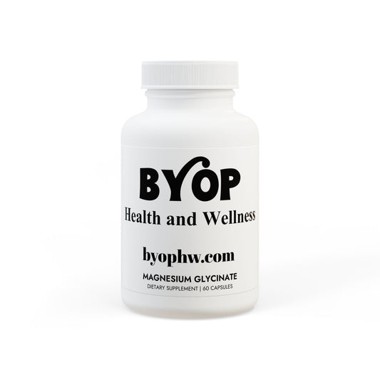 BYOP H&W Magnesium Glycinate Supplement (60 Capsules)
