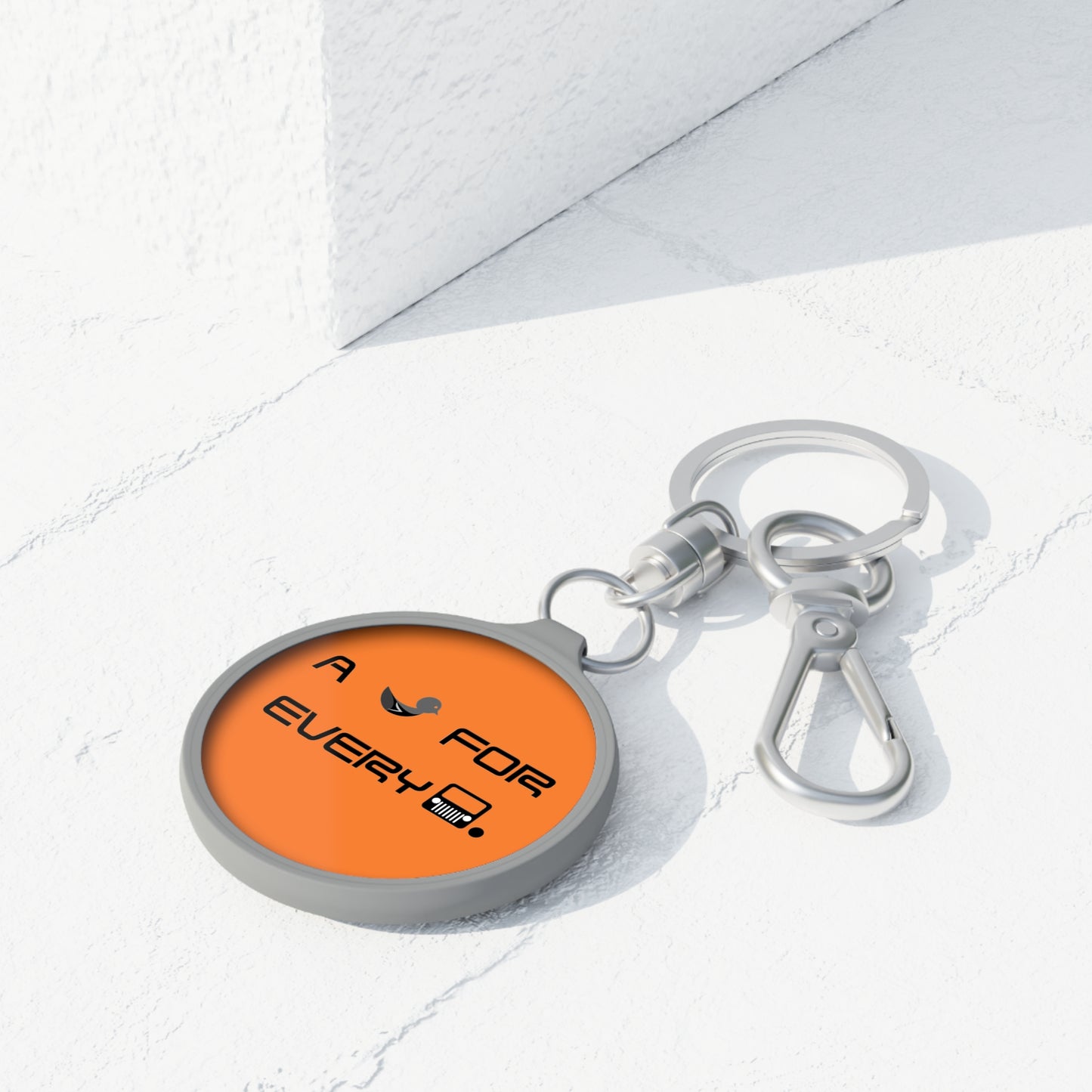 Duckers “A Duck for Every” Personalized Keyring Tag, Customizable Keychain, Unique Gift for Friends, Engraved Key Holder, Duck Theme Key Fob, Everyday Essential