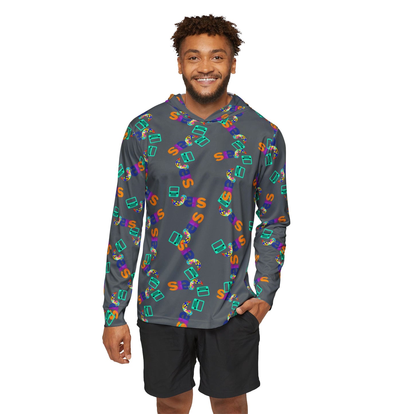 Men's “Duckers” Sports Warmup Hoodie: Trendy Athletic Gear for Fitness Lovers, Stylish Sports Apparel, Unique Hoodie Gift for Him, Workout [...]