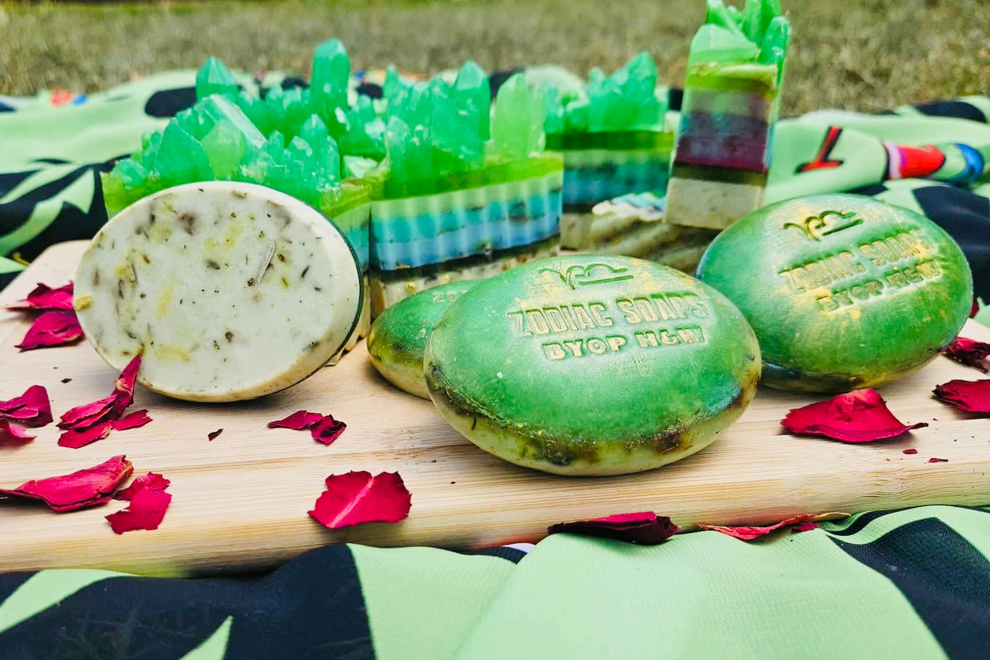 Zodiac Soaps: Taurus (Layered)