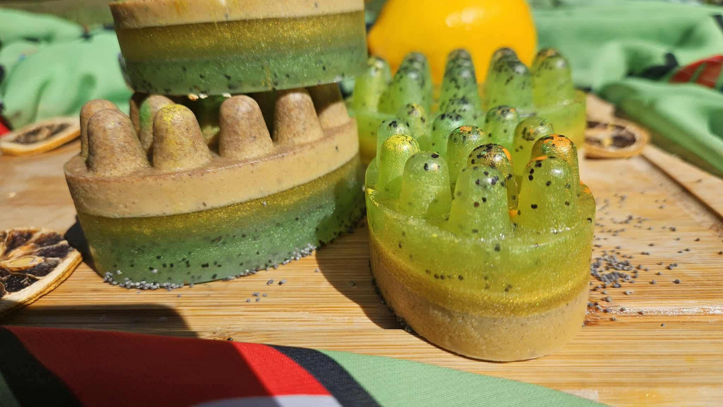 Earth Elements:”Busy Body” Exfoliating, De-Greasing, Moisturizing Soap