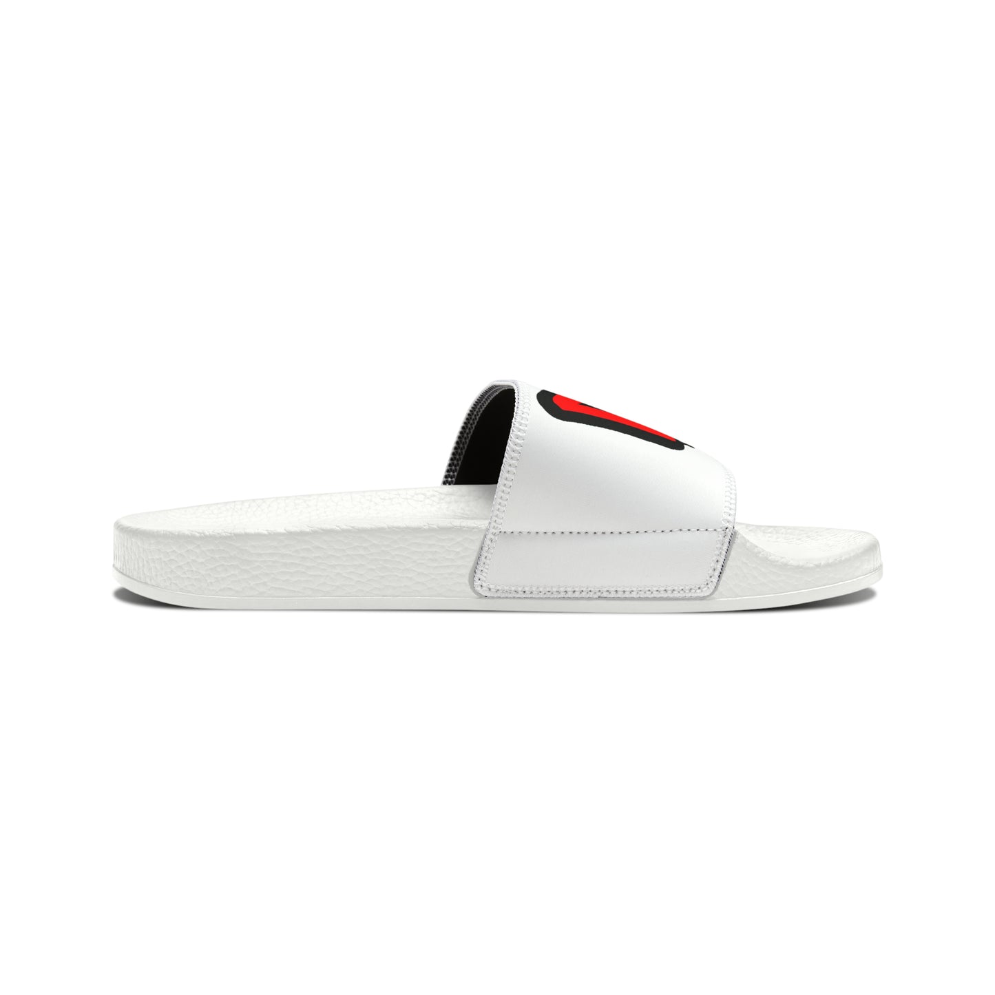 BYOP “Graffiti” Red, White & Blue Men's PU Slide Sandals