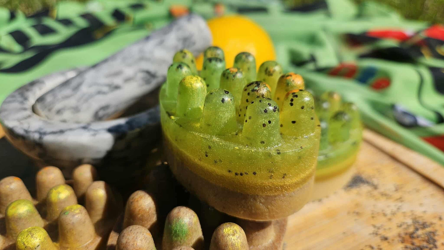 Earth Elements:”Busy Body” Exfoliating, De-Greasing, Moisturizing Soap