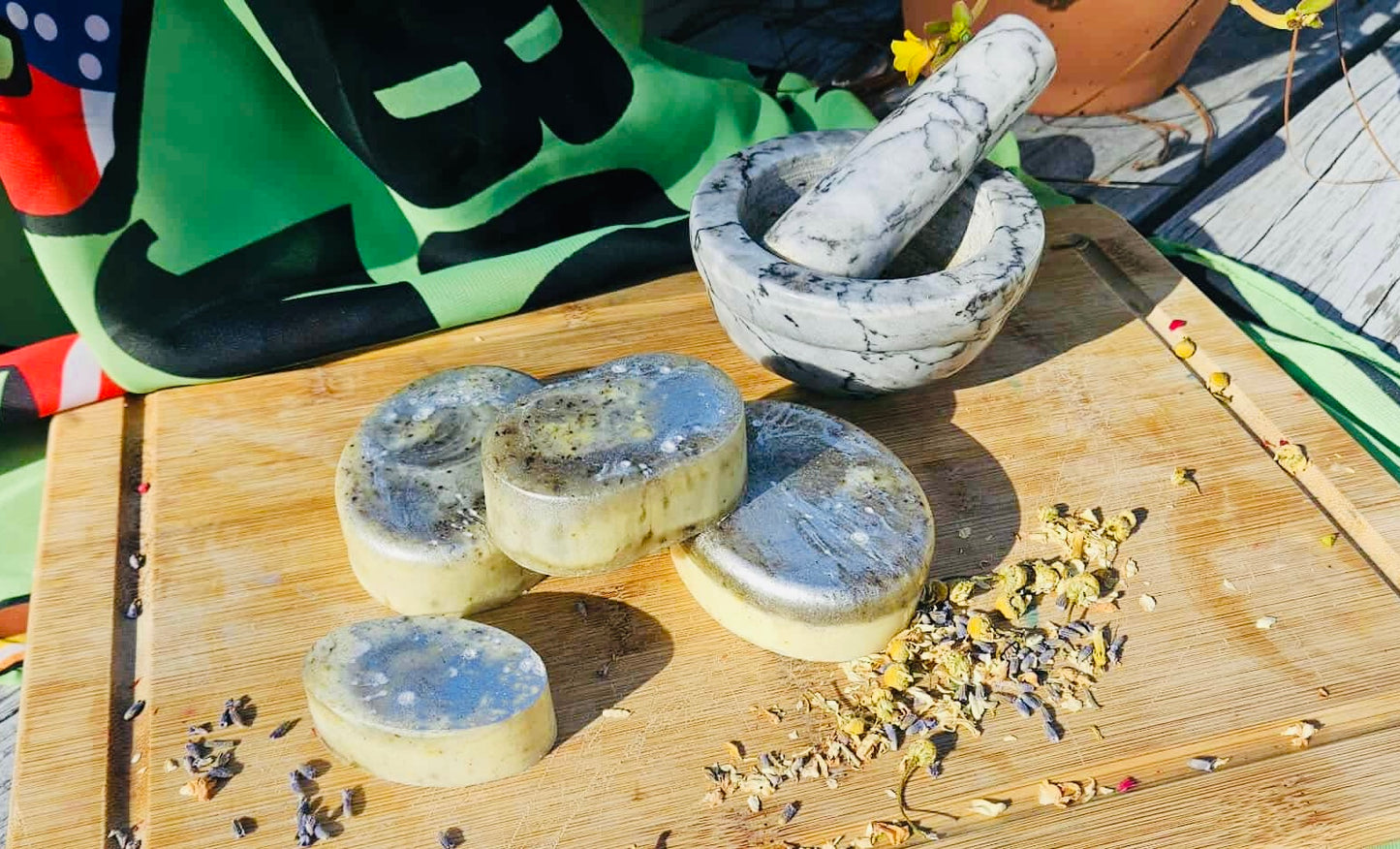 Zodiac Soaps: Moon Soap (Layered)