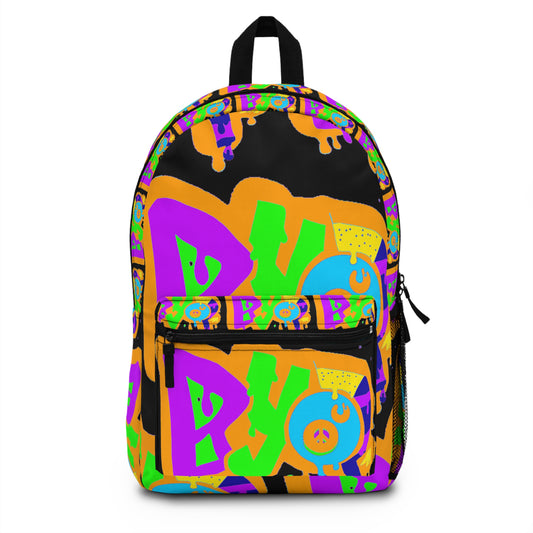 BYOP “Graffiti” Orange light weight Backpack