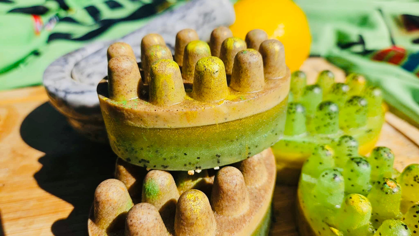 Earth Elements:”Busy Body” Exfoliating, De-Greasing, Moisturizing Soap