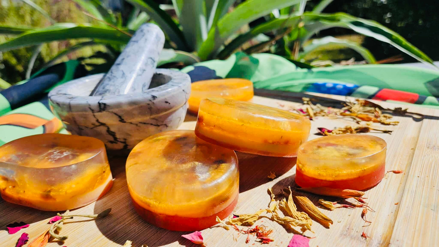 Zodiac Soaps: Aries Soap (Layered)