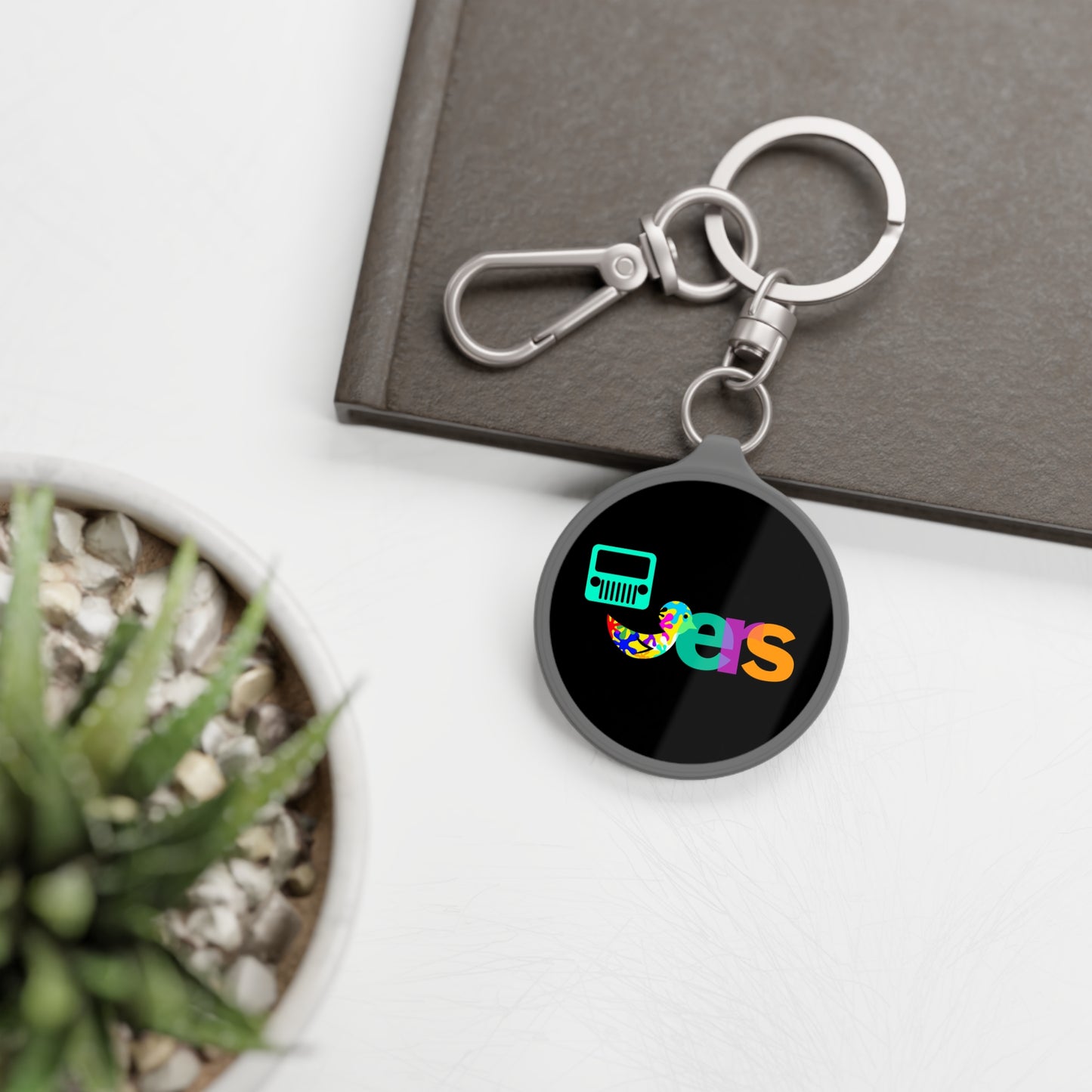 “Duckers” Vibrant Keyring Tag, Personalized Gift, Fun Accessory, Car Enthusiast Keychain, Unique Bag Charm