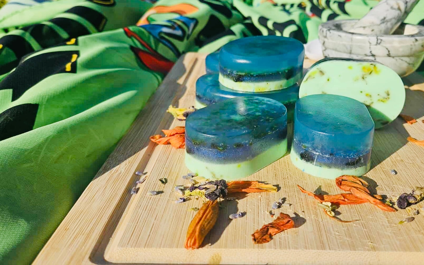 Zodiac Soaps: Pisces Soap (Layered)