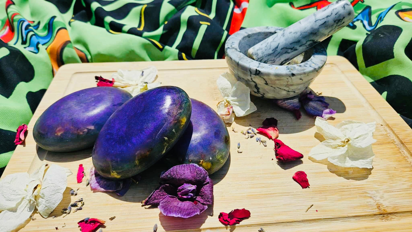 Zodiac Soaps: Aquarius (Layered)