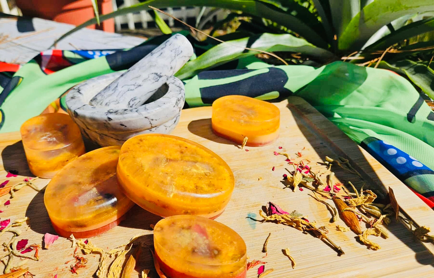 Zodiac Soaps: Aries Soap (Layered)