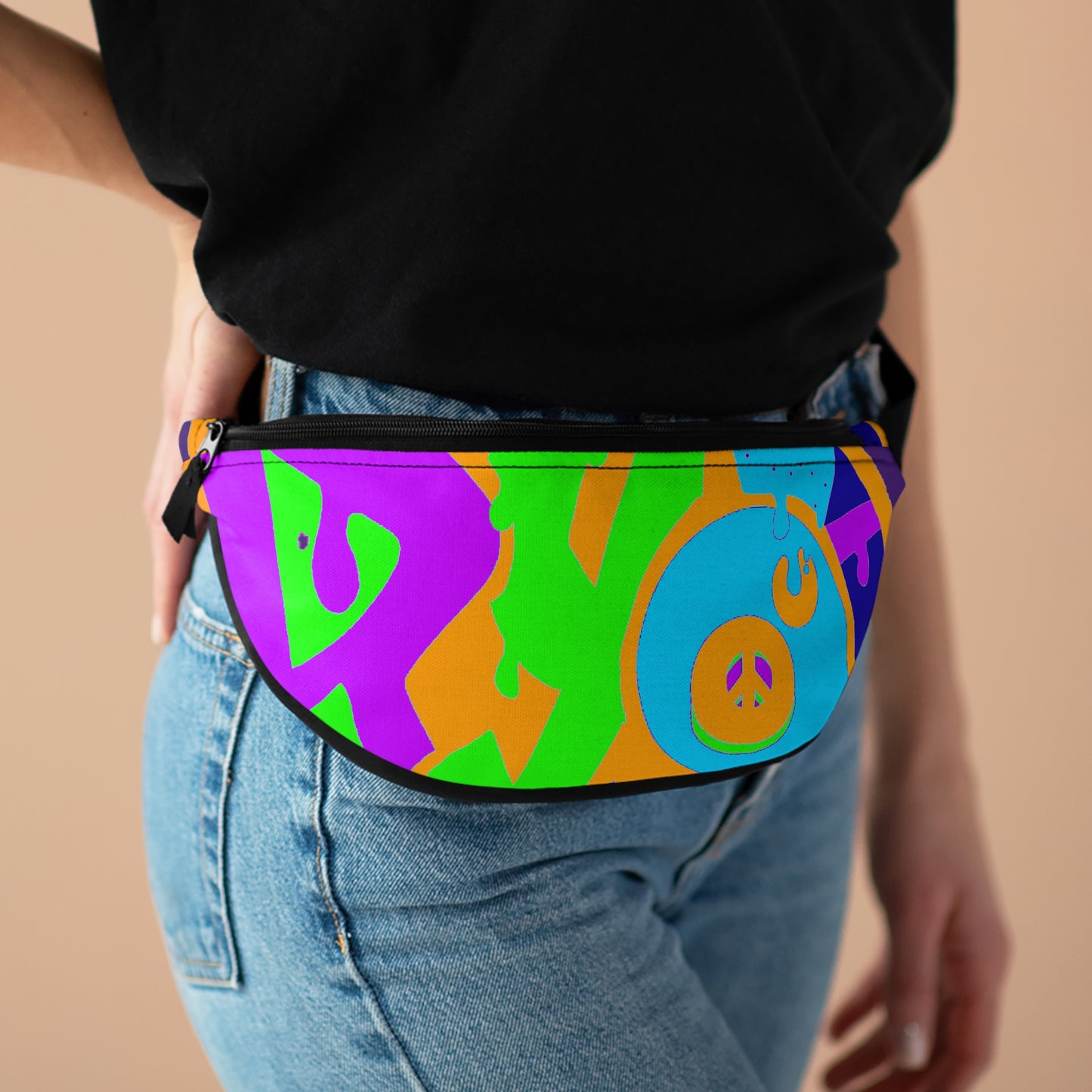 BYOP “Graffiti Orange” Fanny Pack