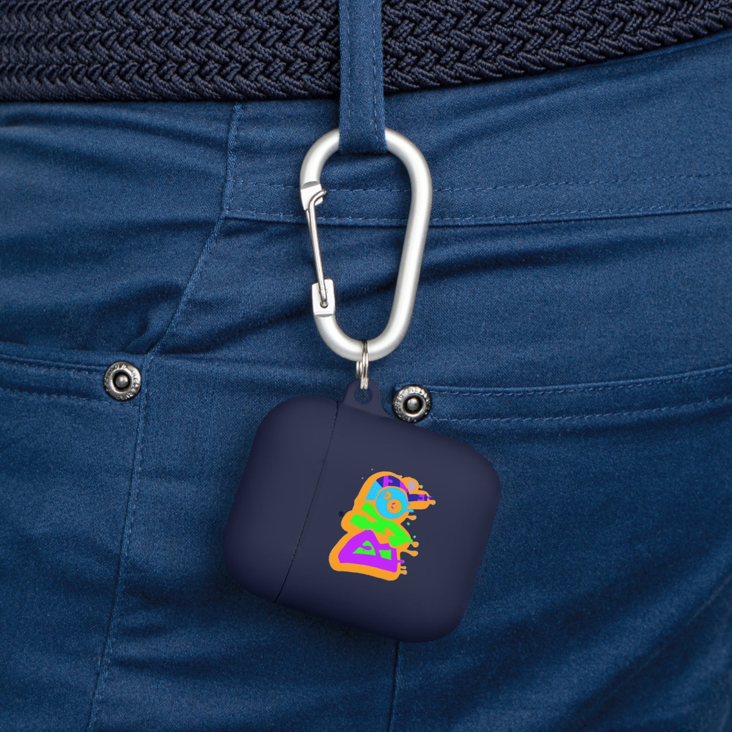 BYOP “Graffiti” Orange AirPods and AirPods Pro Case Cover