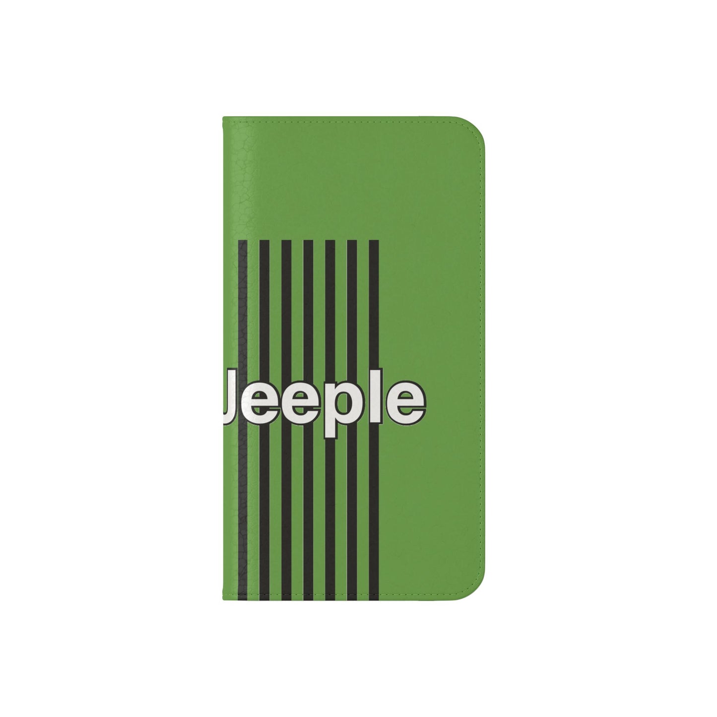 Jeeple Love Flip Cases - Stylish Phone Wallet, Gift for Jeep Lovers, Travel Accessory, Customizable Phone Cover, Eco-Friendly Design