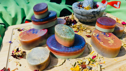 Zodiac Soaps: Stardust “Pucks” Large