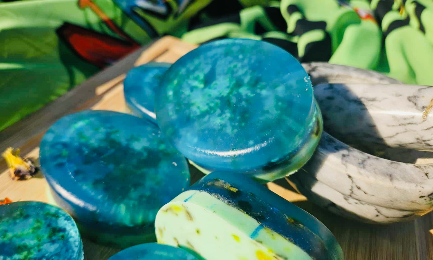 Zodiac Soaps: Pisces Soap (Layered)