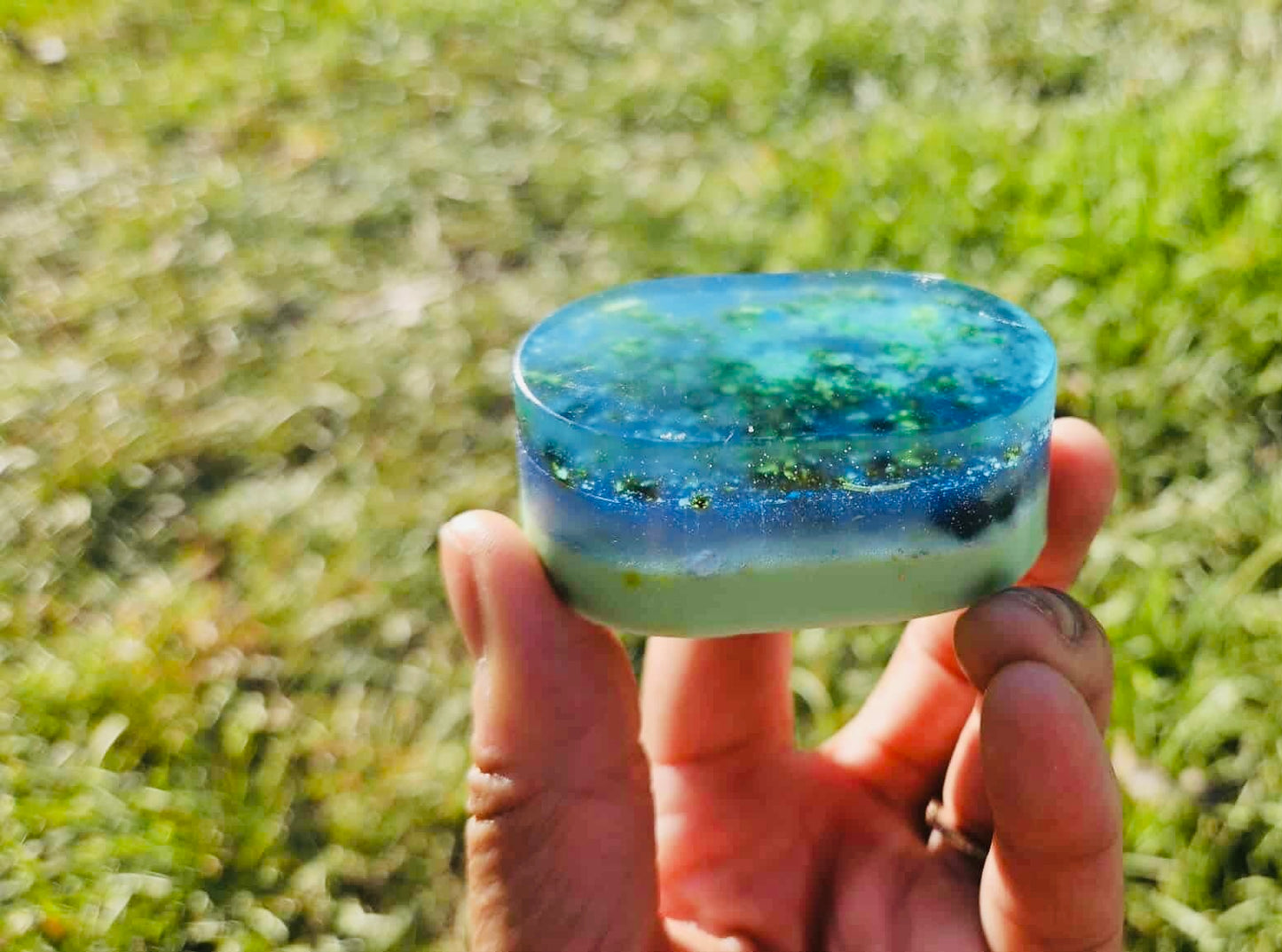 Zodiac Soaps: Pisces Soap (Layered)