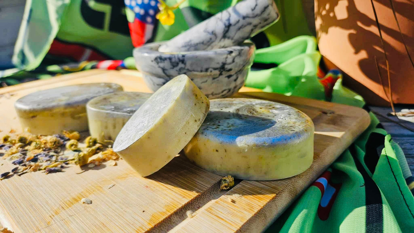 Zodiac Soaps: Moon Soap (Layered)