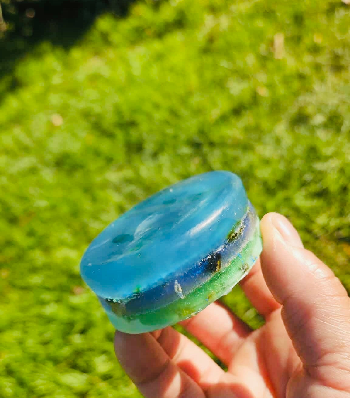 Zodiac Soaps: Pisces Soap (Layered)