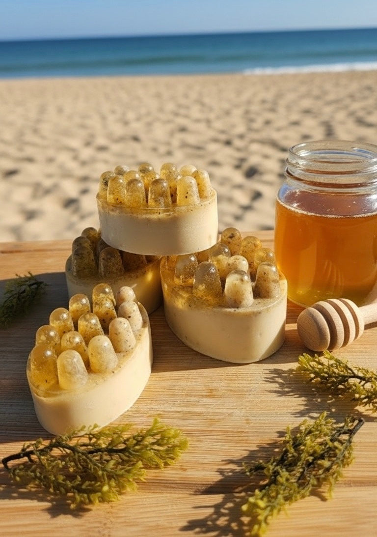 Sea Moss & Honey Soap (For sensitive skin)Large
