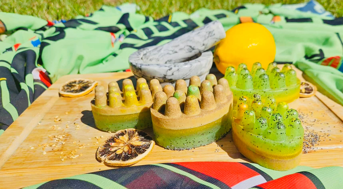 Earth Elements:”Busy Body” Exfoliating, De-Greasing, Moisturizing Soap
