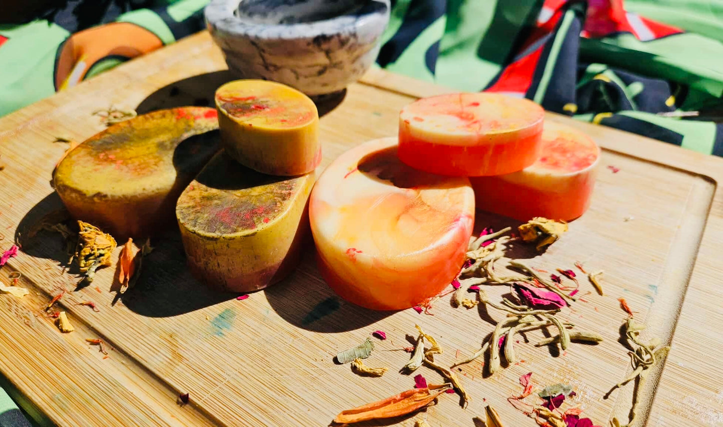 (Copy) Zodiac Soaps: Sun Soap classic & with Tumeric